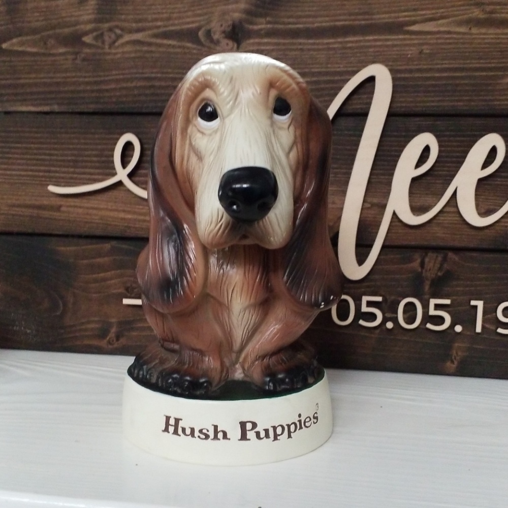 Vintage Hush Puppies Piggie Bank
